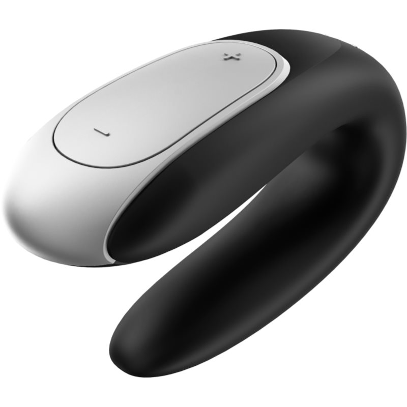 Satisfyer Double FUN párový vibrátor Black 9,2 cm (obrázek 3)
