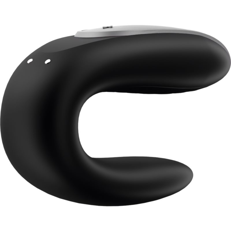 Satisfyer Double FUN párový vibrátor Black 9,2 cm (obrázek 4)