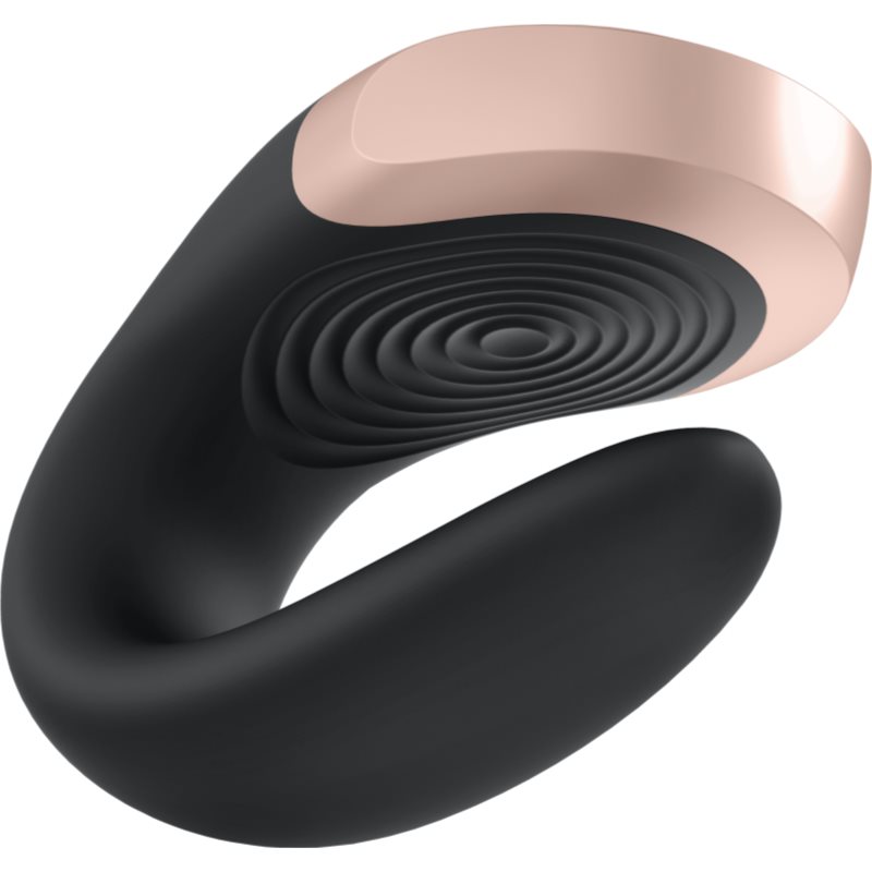 Satisfyer Double Love Vibromasseur Pour Couples Black 8,3 Cm