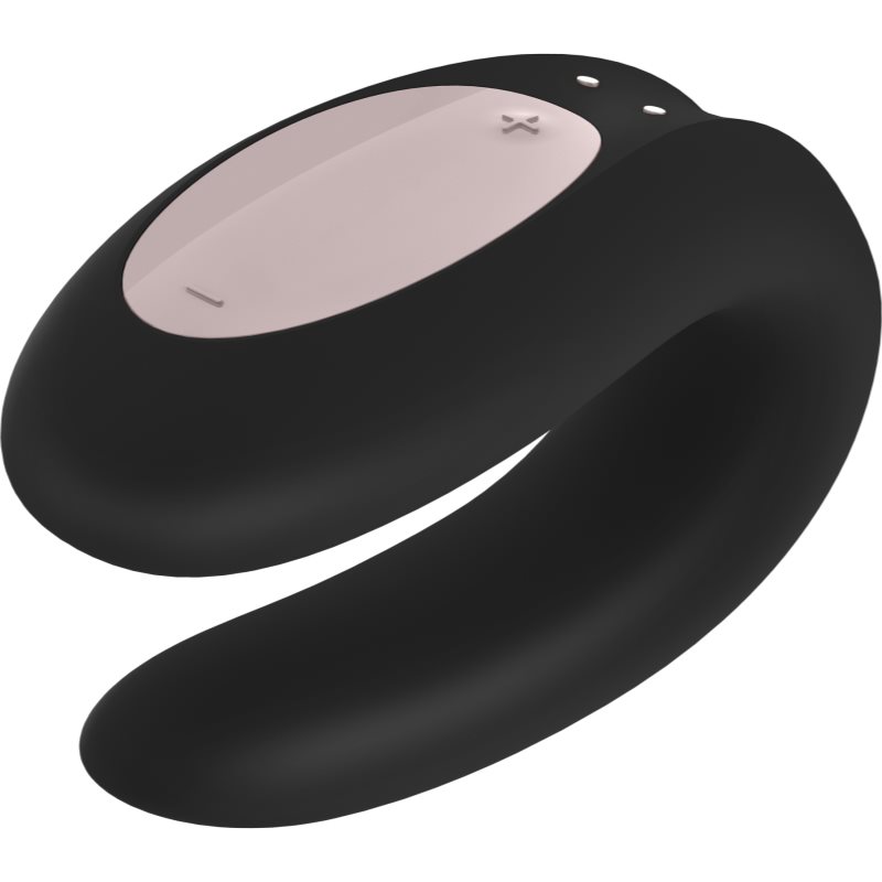Satisfyer Double Joy párový vibrátor Black 9 cm (obrázek 4)