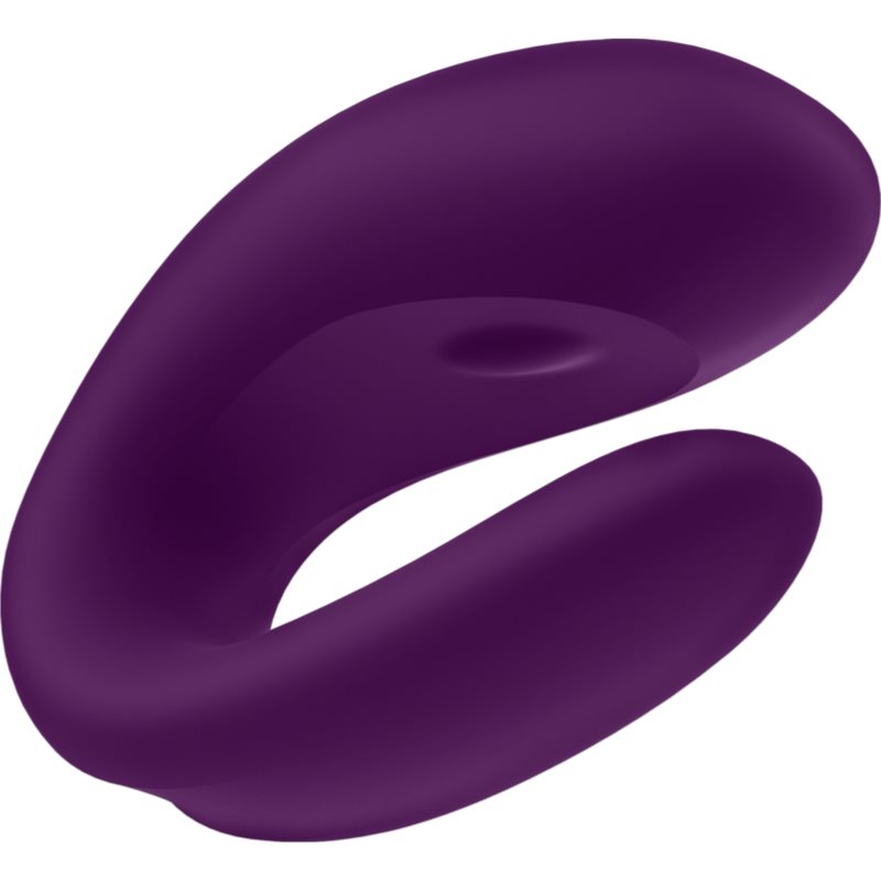 Satisfyer Double Joy párový vibrátor Purple 9 cm (obrázek 4)