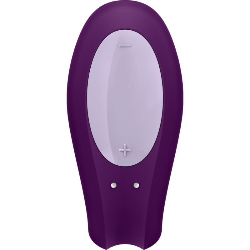 Satisfyer Double Joy párový vibrátor Purple 9 cm (obrázek 8)