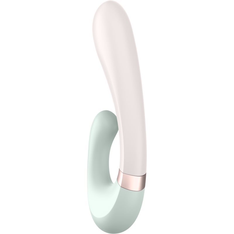 Satisfyer HEAT WAVE vibrátor se stimulátorem klitorisu Mint 19,8 cm (obrázek 3)