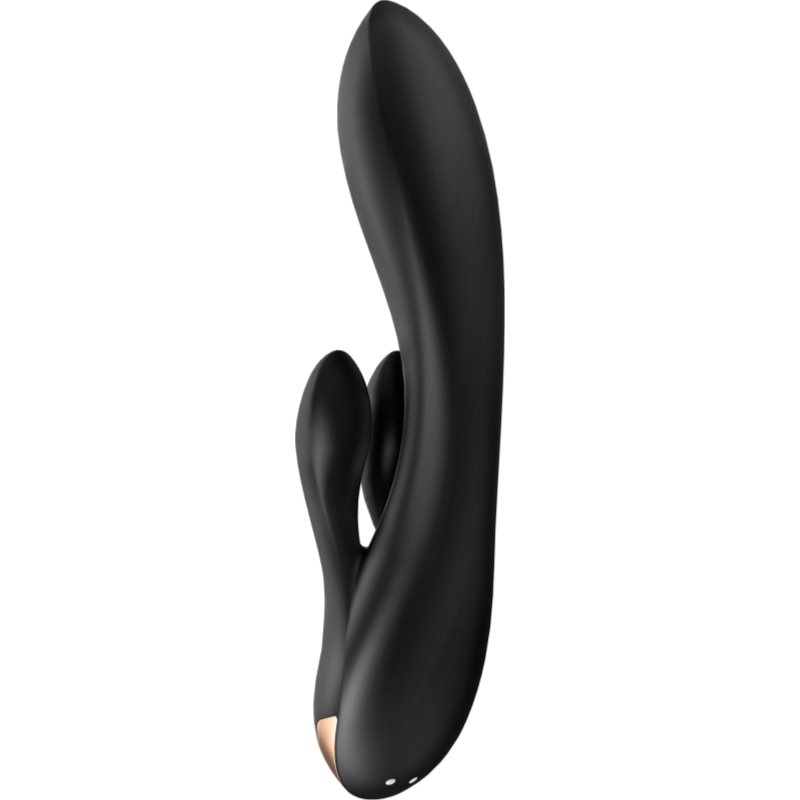 Satisfyer Double Flex vibrátor se stimulátorem klitorisu Black 20 cm (obrázek 4)