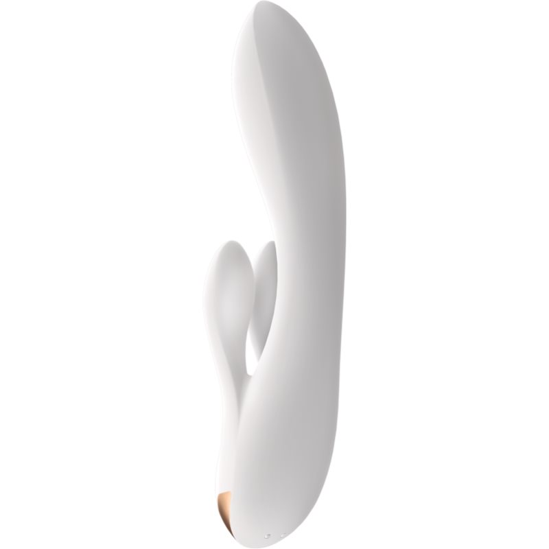 Satisfyer Double Flex vibrátor se stimulátorem klitorisu White 20 cm (obrázek 4)