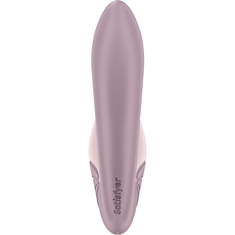 Satisfyer SUPERNOVA DOUBLE AIR PULSE vibrátor se stimulátorem klitorisu Old rose 14,5 cm (obrázek 4)