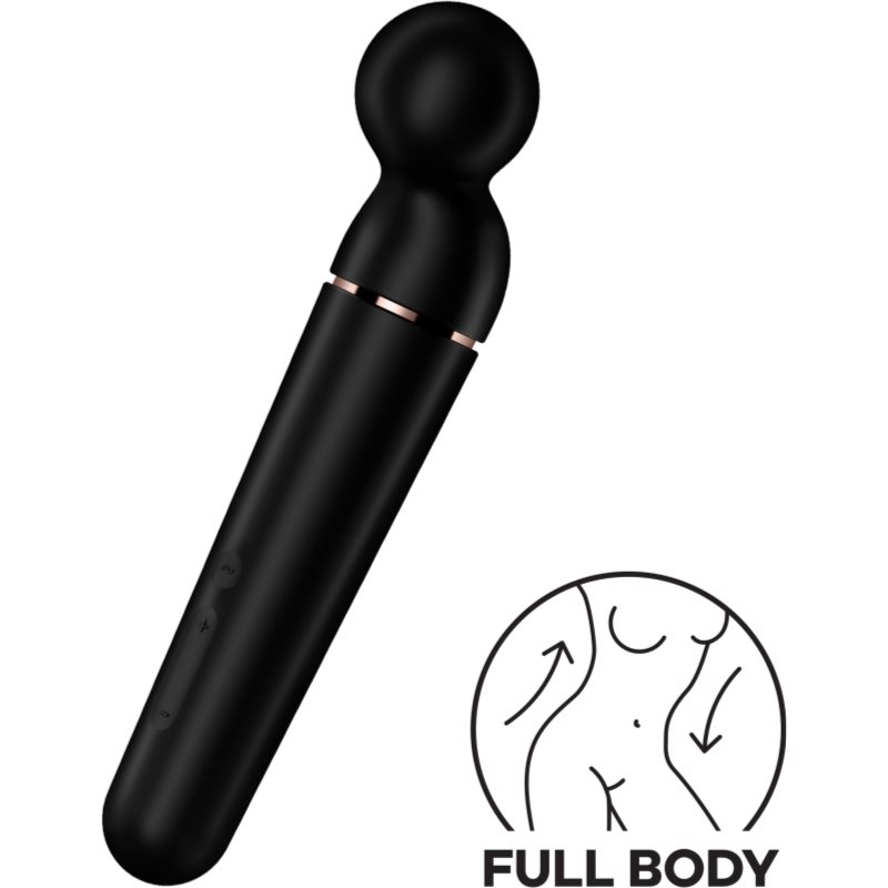 Satisfyer Planet Wand-er Baguette De Massage Black 30,5 Cm