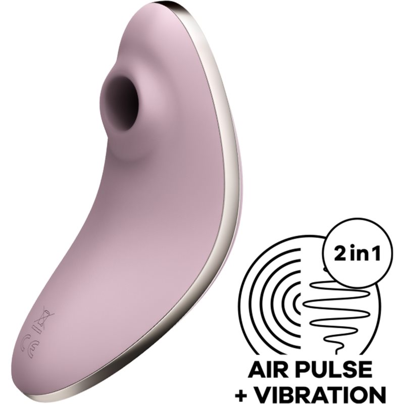 Satisfyer Vulva Lover 1 Stimulateur Clitoridien Violet 7,5 Cm