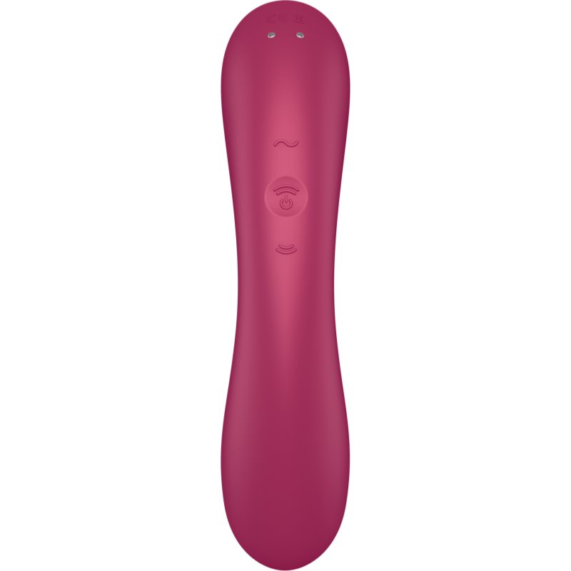 Satisfyer Curvy Trinity 1 vibrátor se stimulátorem klitorisu red 17,5 cm (obrázek 6)
