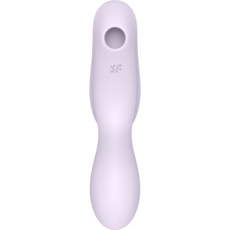 Satisfyer Curvy TRINITY 2 vibrátor se stimulátorem klitorisu violet 16,8 cm (obrázek 3)
