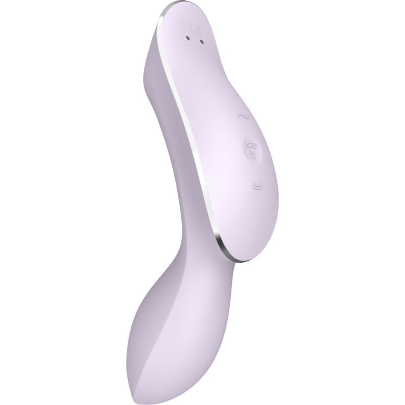 Satisfyer Curvy TRINITY 2 vibrátor se stimulátorem klitorisu violet 16,8 cm (obrázek 4)