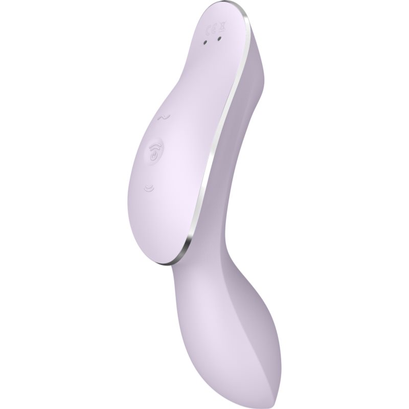 Satisfyer Curvy TRINITY 2 vibrátor se stimulátorem klitorisu violet 16,8 cm (obrázek 6)