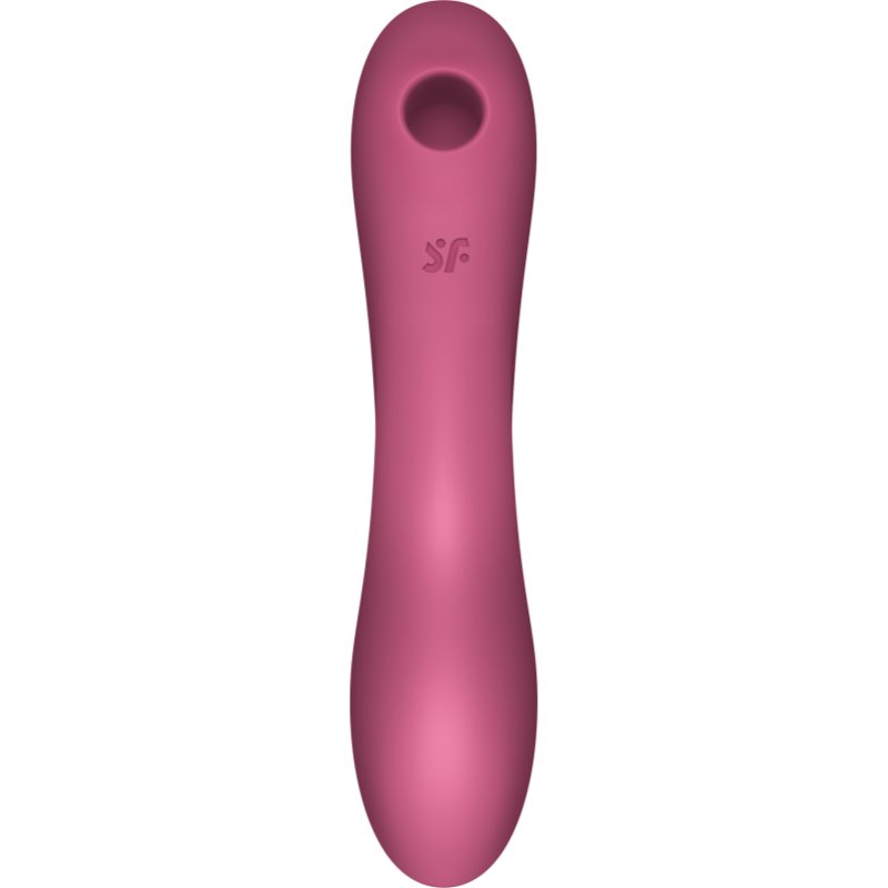 Satisfyer Curvy TRINITY 3 vibrátor se stimulátorem klitorisu Red 17.7 cm (obrázek 6)
