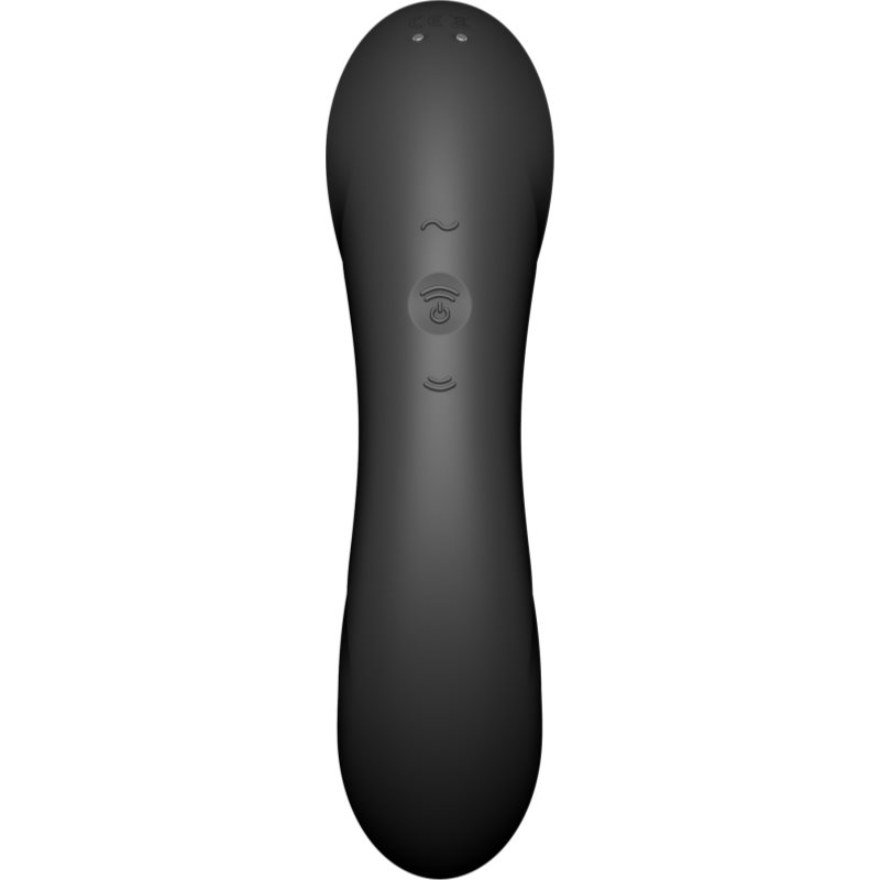 Satisfyer Curvy TRINITY 4 vibrátor se stimulátorem klitorisu black 17 cm (obrázek 4)
