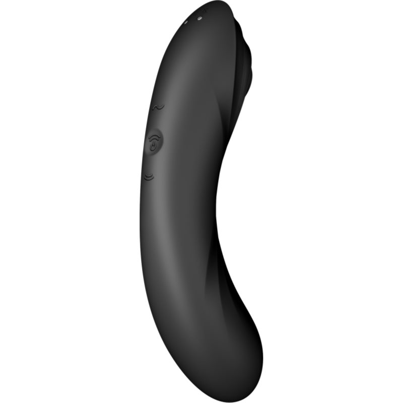 Satisfyer Curvy TRINITY 4 vibrátor se stimulátorem klitorisu black 17 cm (obrázek 5)