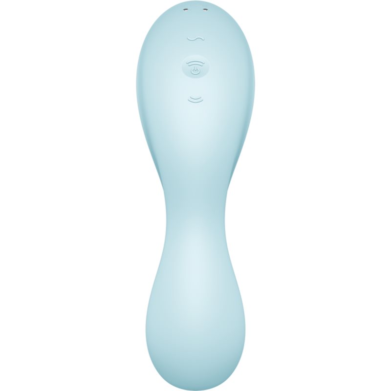 Satisfyer Curvy TRINITY 5+ vibrátor se stimulátorem klitorisu Blue 16,4 cm (obrázek 6)