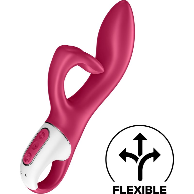 Satisfyer EMBRACE ME Vibromasseur Muni D’un Stimulateur Clitoridien 20,5 Cm