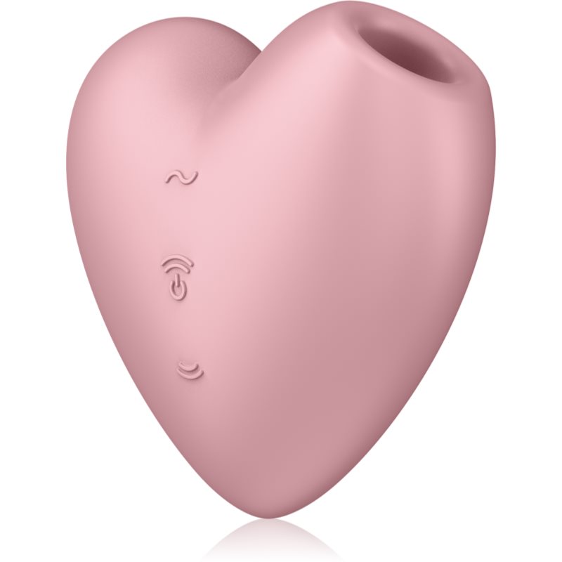 Satisfyer CUTIE HEART кліторальний стимулятор Pink 7,5 см