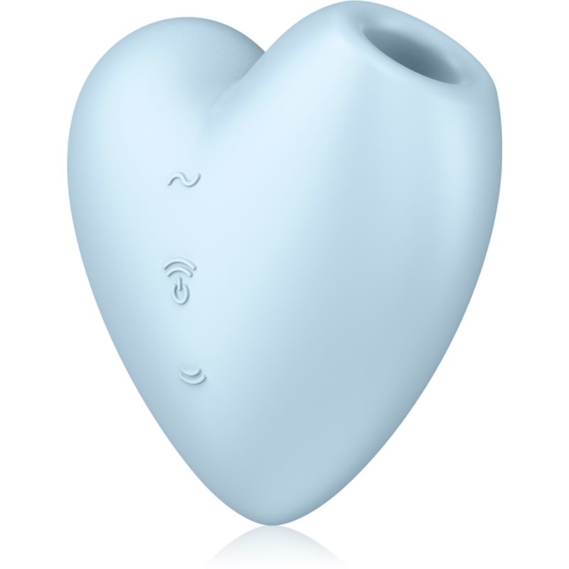 Satisfyer CUTIE HEART кліторальний стимулятор Blue 7,5 см