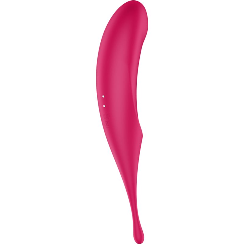 Satisfyer TWIRLING PRO вібратор зі стимулятором клітора Red 19,9 см