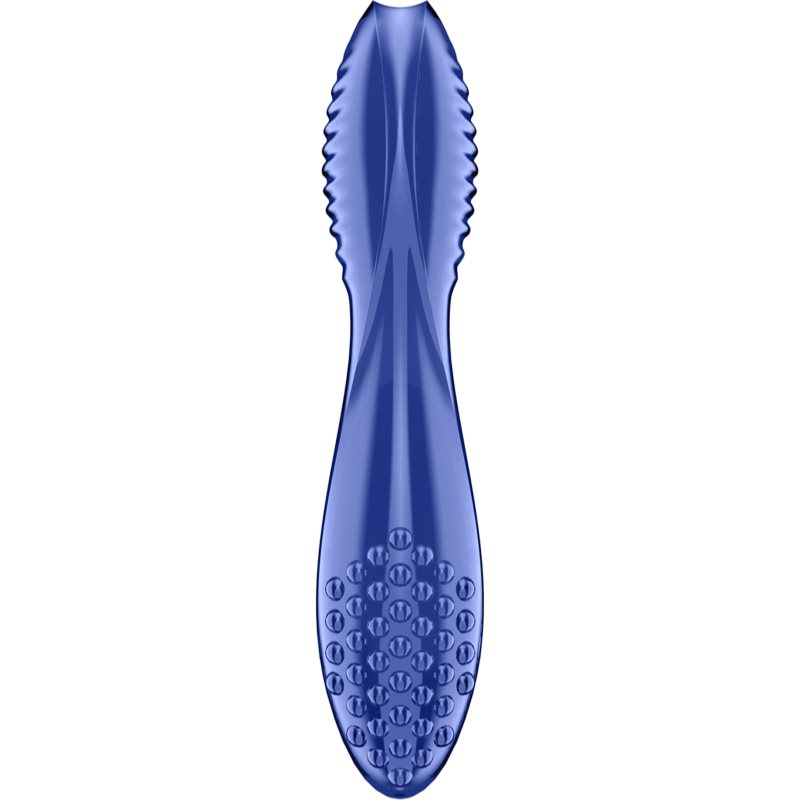 Satisfyer Dazzling Crystal 2 dildo Blue 20 cm (obrázok 4)