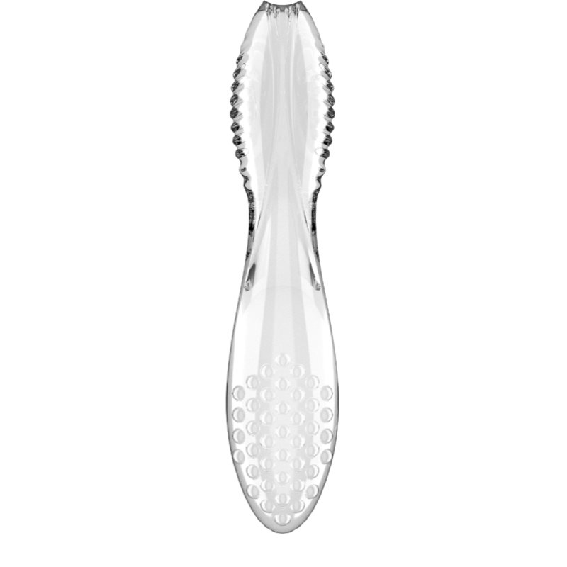 Satisfyer Dazzling Crystal 2 dildo Transparent 20 cm (obrázok 4)