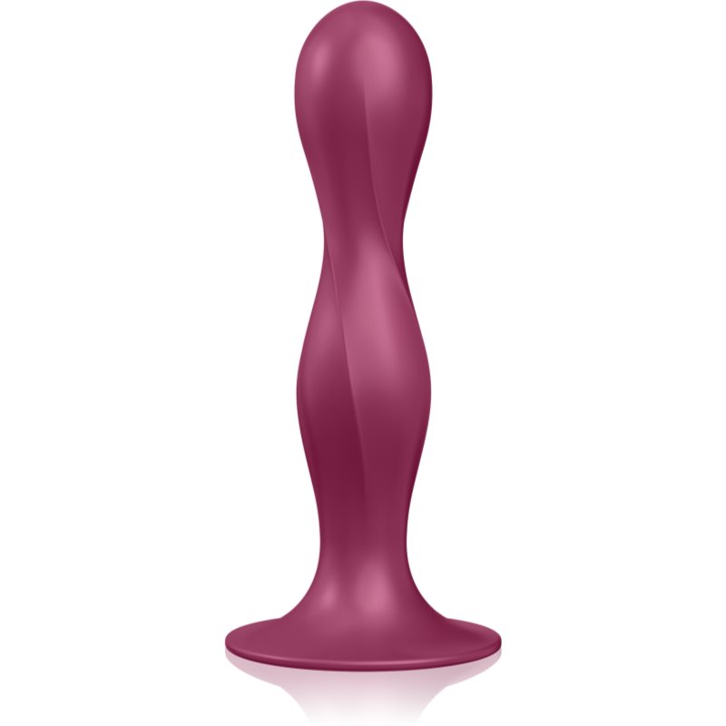 Satisfyer Double Ball-R фалоімітатор Red 17,5 см