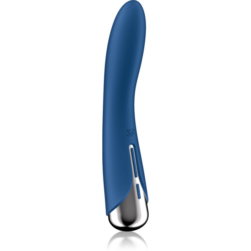 Satisfyer Spinning Vibe 1 vibrátor rotační Blue 17.5 cm