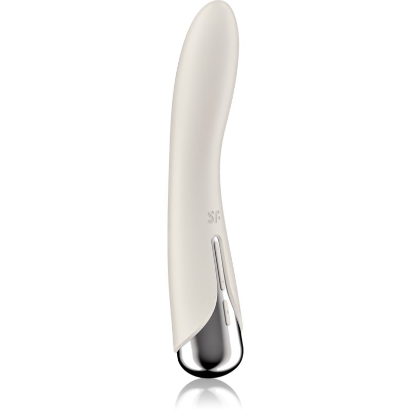 Satisfyer Spinning Vibe 1 vibrátor rotační Beige 17.5 cm