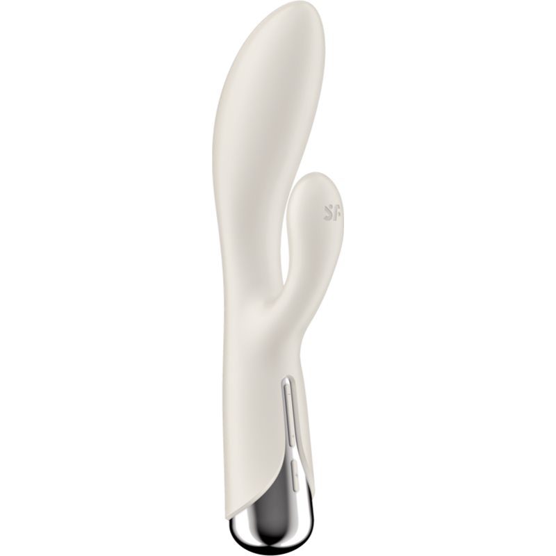 Satisfyer Spinning Rabbit 1 Rotating Shaft vibrátor se stimulátorem klitorisu rotační Beige 20 cm (obrázek 3)