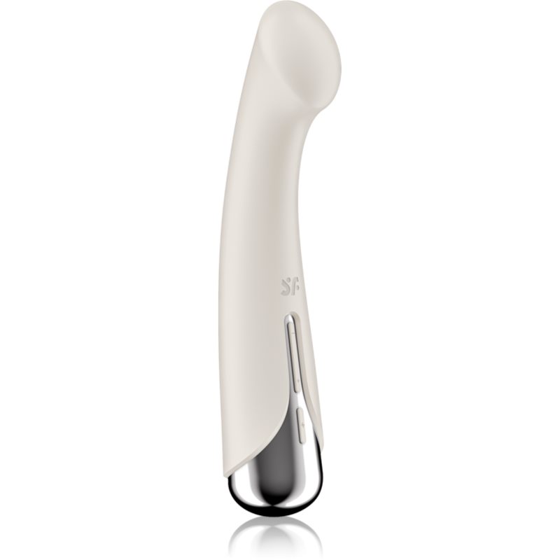 Satisfyer Spinning G-Spot 1 vibrátor rotační Beige 16.5 cm