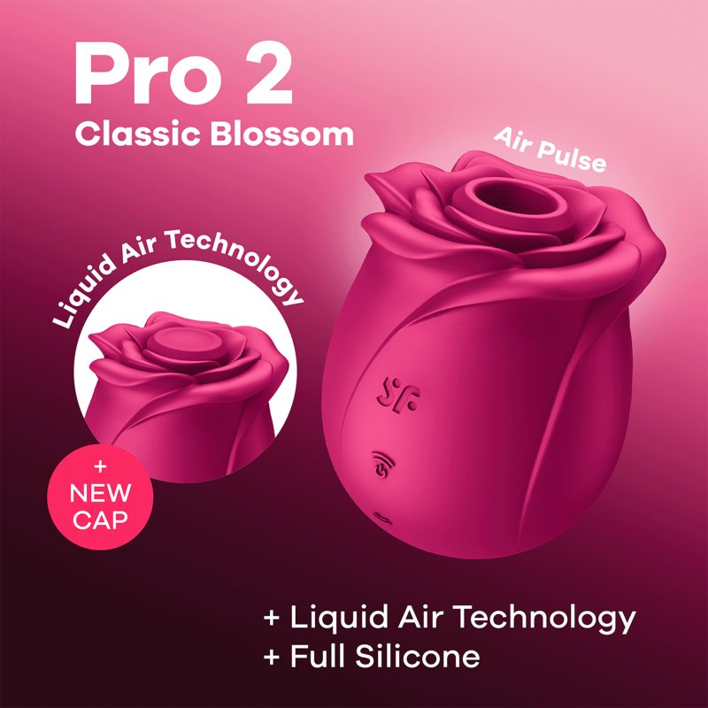 Satisfyer PRO 2 Classic Blossom Stimulateur Clitoridien 7 Cm