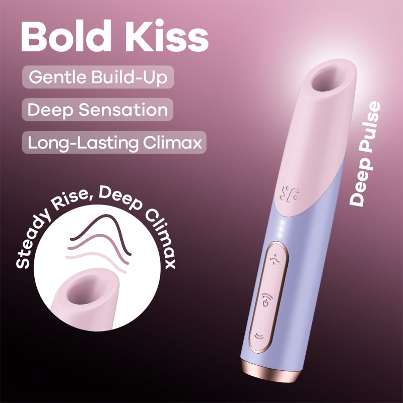 Satisfyer Kiss Bold stimulátor 12.5 cm (obrázek 6)