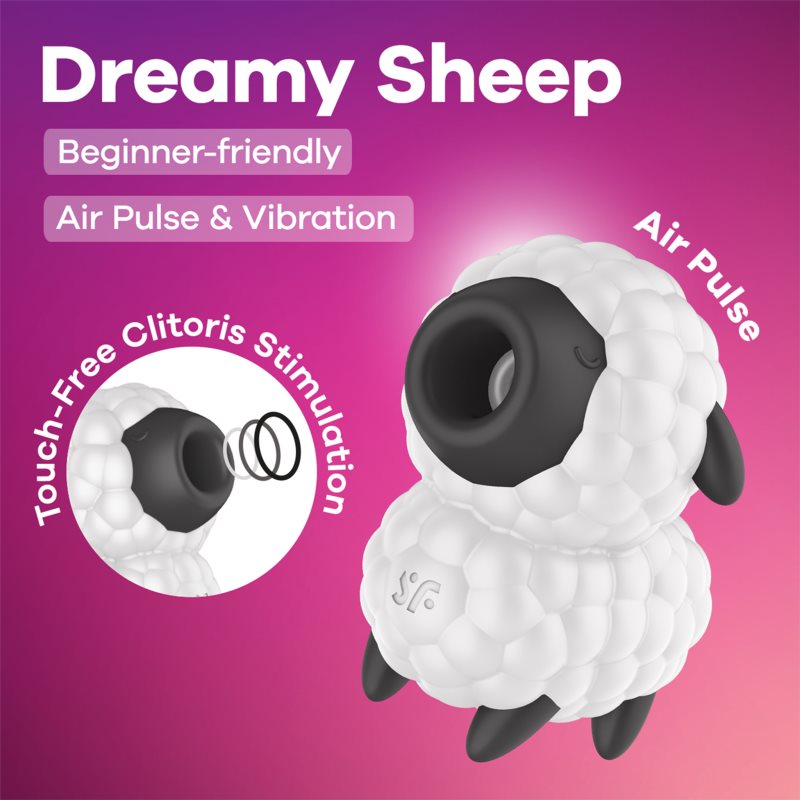 Satisfyer Dreamy Sheep stimulátor klitorisu 9 cm (obrázok 5)