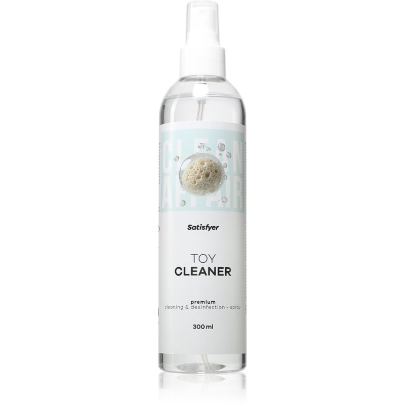 Satisfyer Cleaning & Desinfection Premium čisticí sprej na erotické pomůcky 300 ml