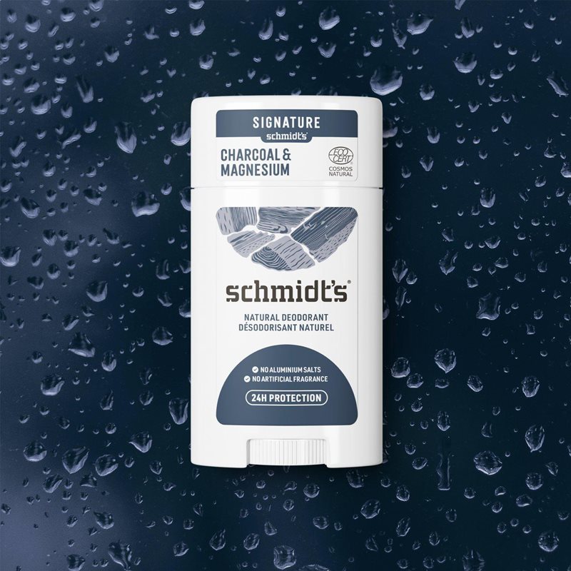 Schmidt's Charcoal + Magnesium Deodorant Stick 24 H 75 G