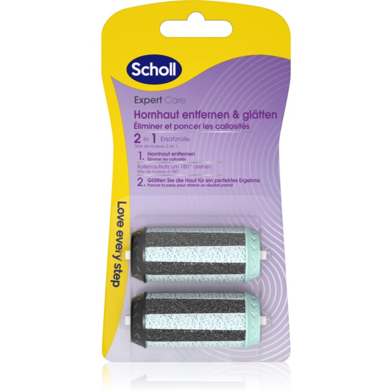 Scholl Velvet Smooth náhradní hlavice do elektrického pilníku na chodidla 2 ks