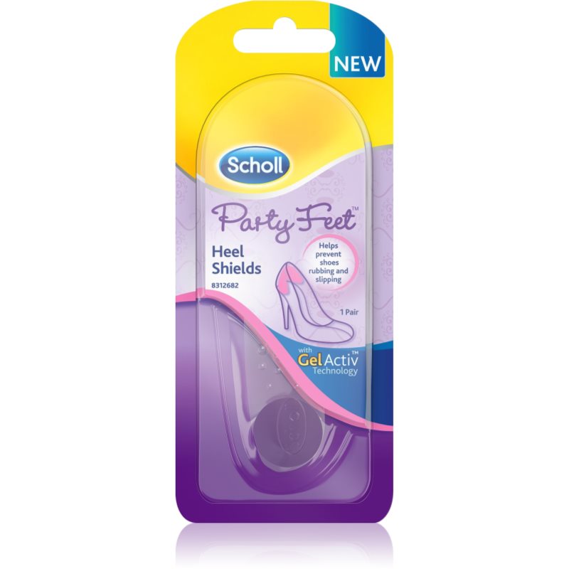 

Scholl Party Feet Heel Shields гелеві подушки для п'ят