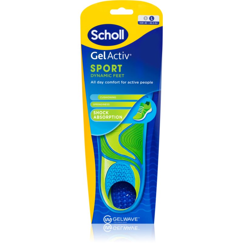 Scholl GelActiv Sport Large skoinlägg 1 par pair unisex