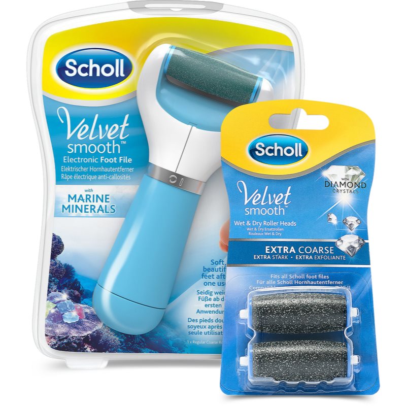 

Scholl Expert Care електрична пилочка для ніг + 2 замінні головки
