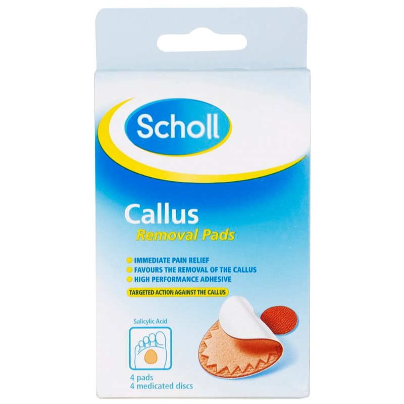 Scholl Callus blazinice za občutljive predele stopala 4 kos