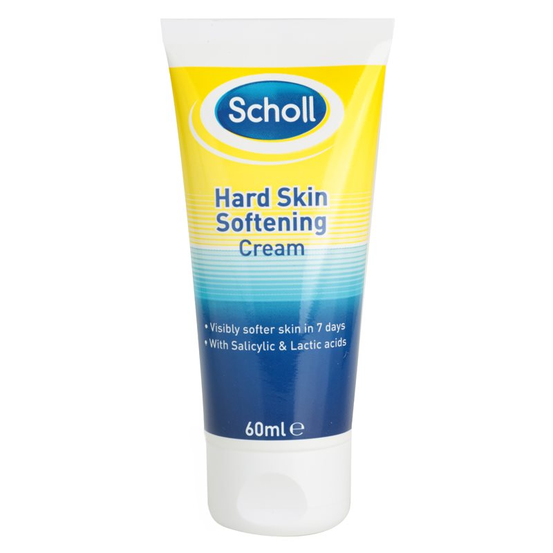 Scholl Hard Skin naktinis kremas sukietėjusiai odai minkštinti 60 ml