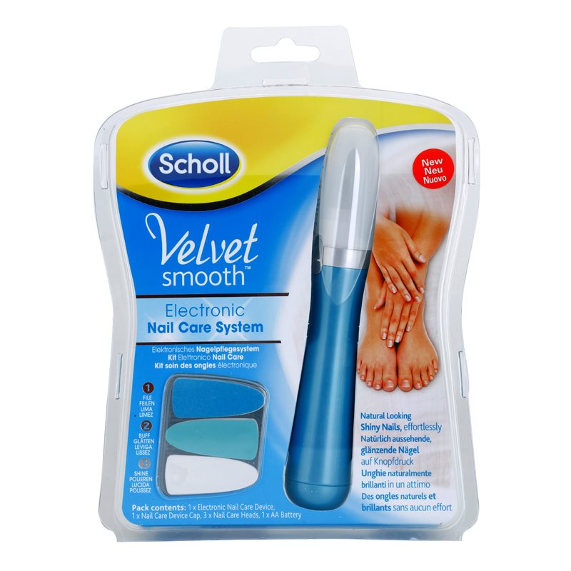 

Scholl Velvet Smooth електрична пилочка для нігтів
