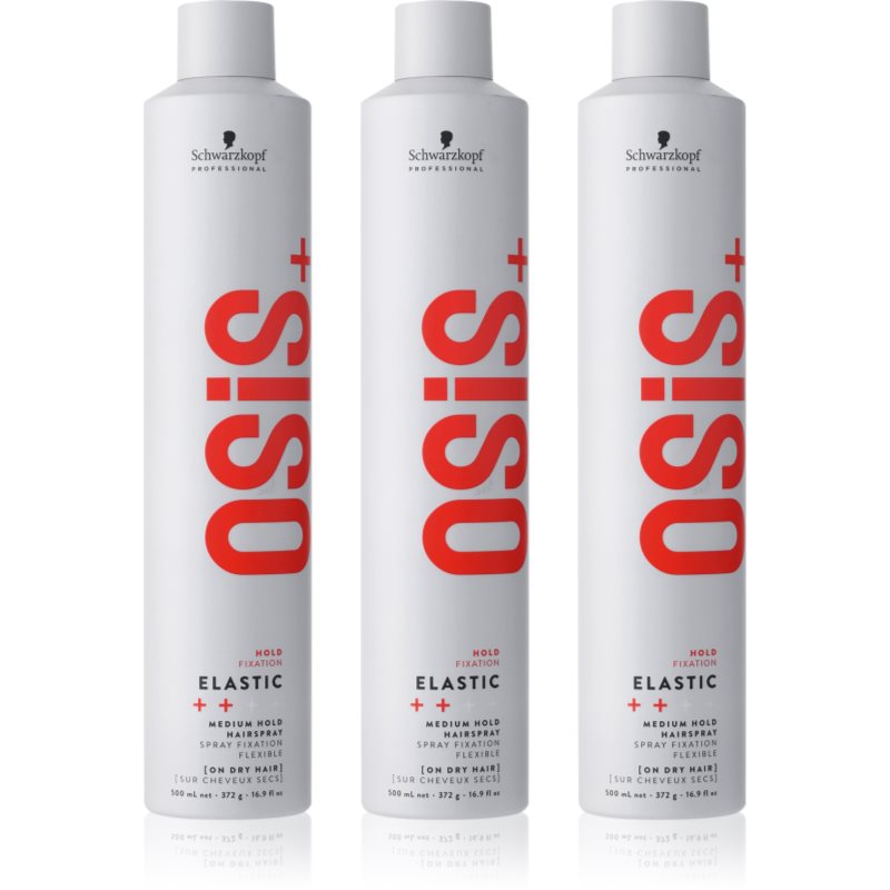Schwarzkopf Professional Osis  Elastic sprej na vlasy so strednou fixáciou výhodné balenie