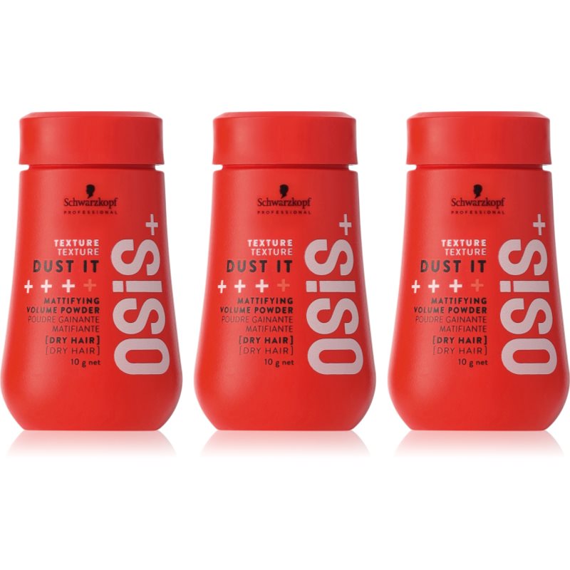 Schwarzkopf Professional Osis  Dust It matujúci objemový púder výhodné balenie