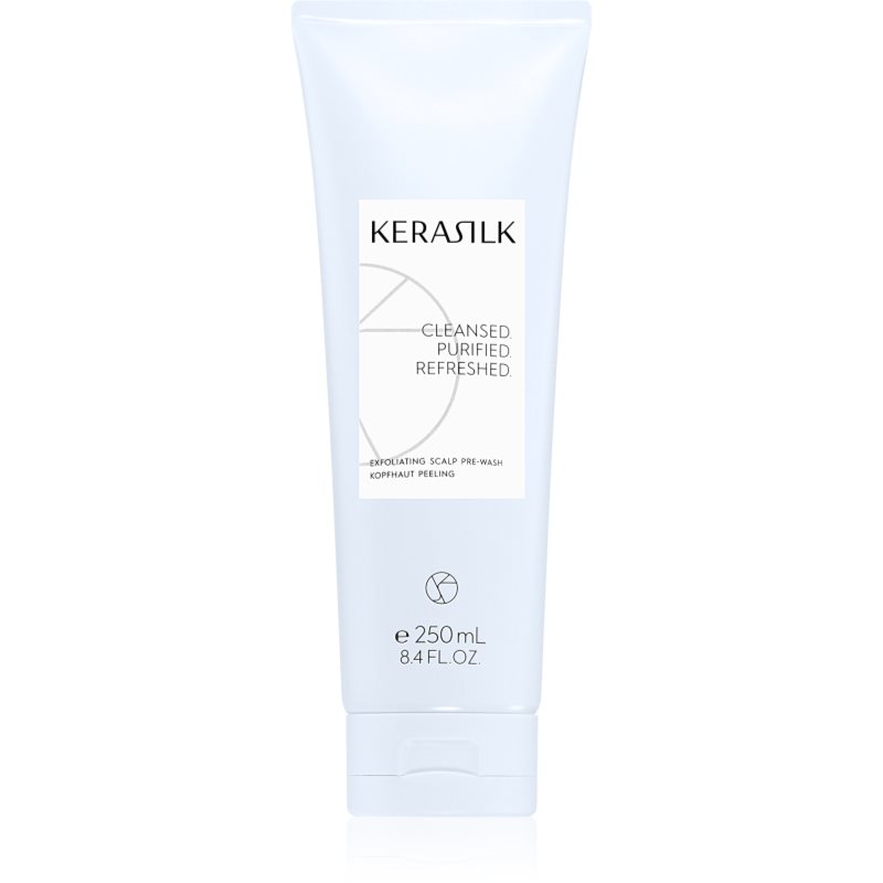 KERASILK Specialists Exfoliating Scalp Pre-Wash exfoliante limpiador para cabello y cuero cabelludo 250 ml