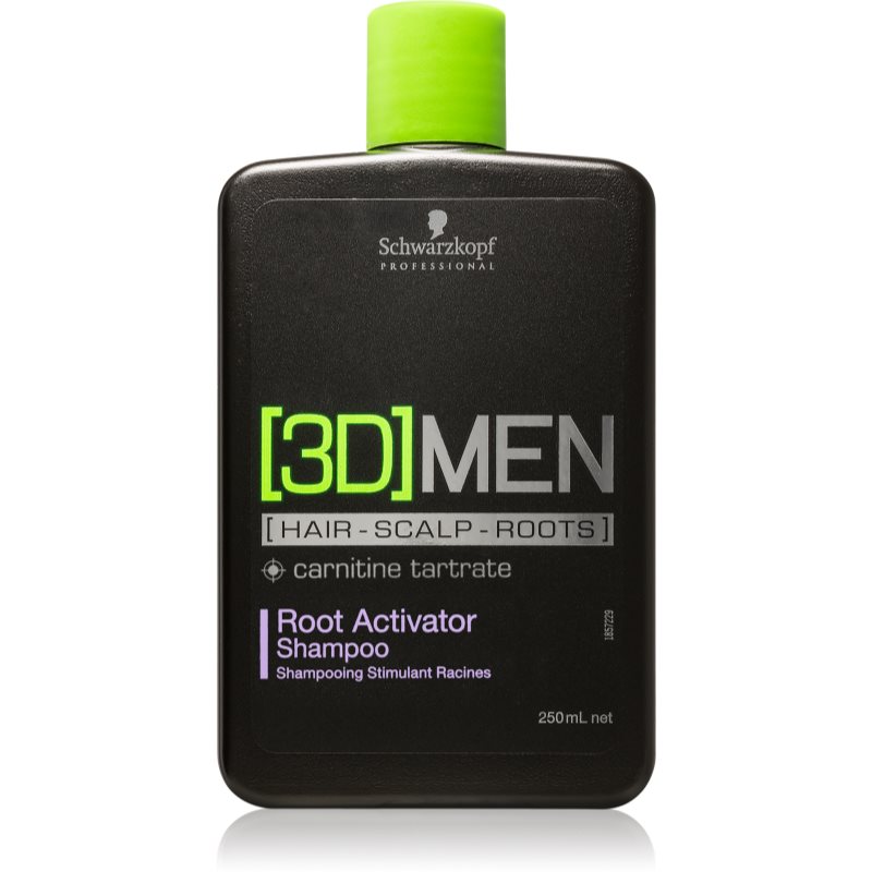 Schwarzkopf Professional [3D] MEN šampūnas šaknims aktyvinti 250 ml