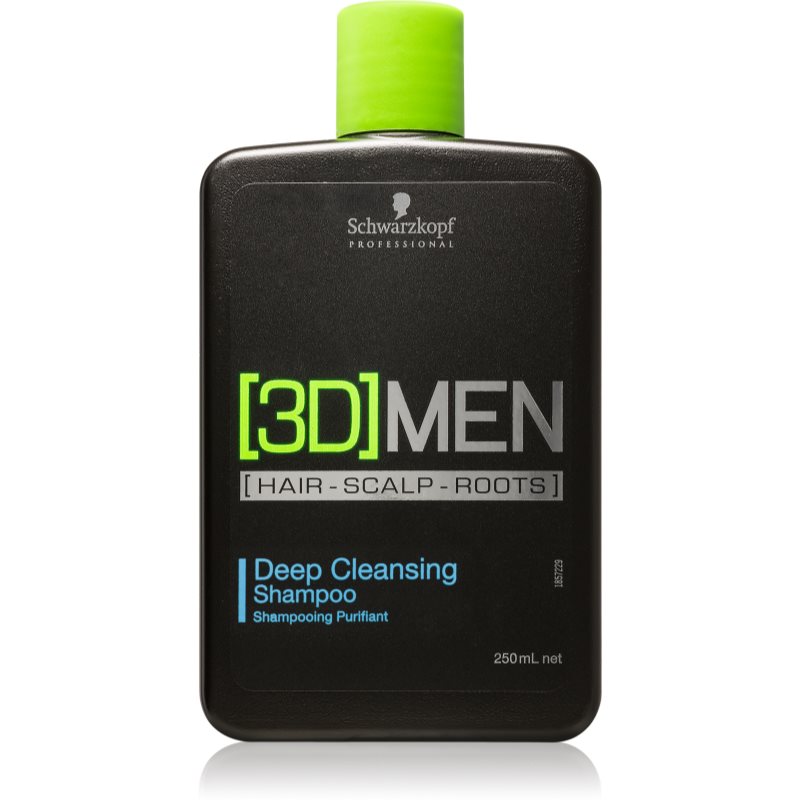 

Schwarzkopf Professional [3D] MEN шампунь для глибокого очищення