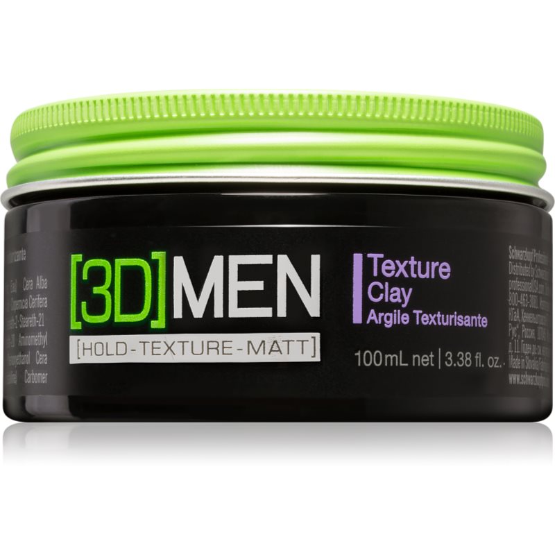 

Schwarzkopf Professional [3D] MEN Моделююча глина сильної фіксації