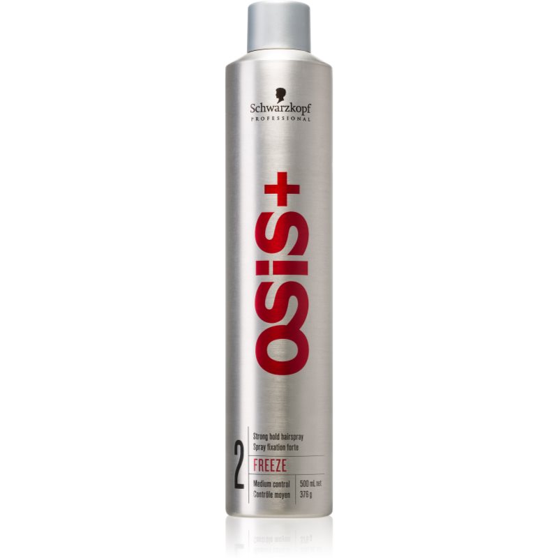 Schwarzkopf Professional Osis+ Freeze Finish lak na vlasy silné zpevnění 500 ml